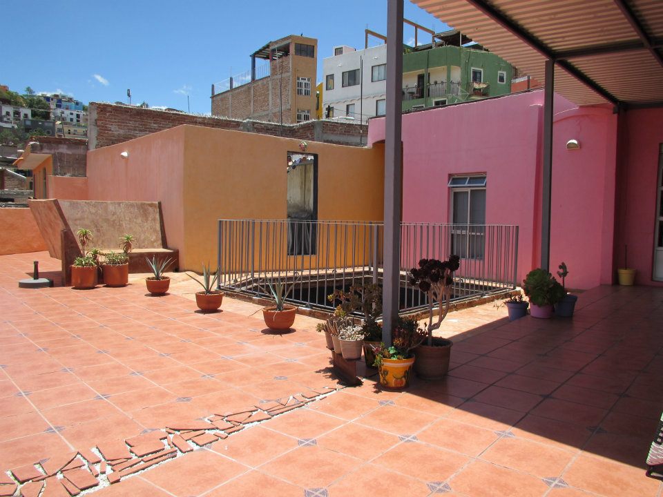 terrace in Mexico