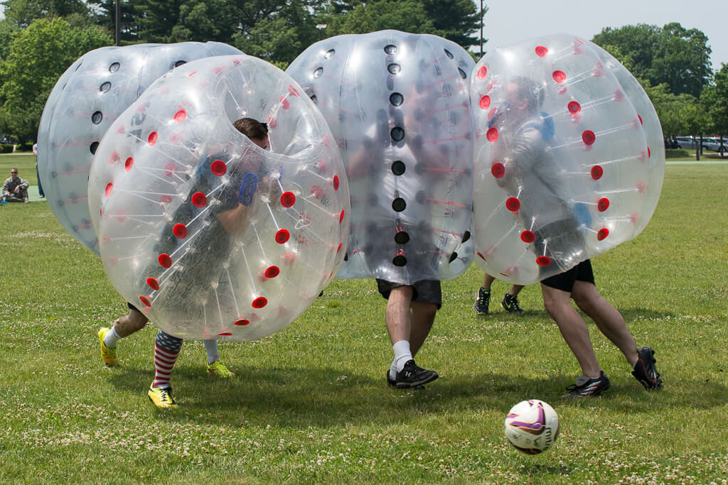 Bubble ball soccer- Cork
