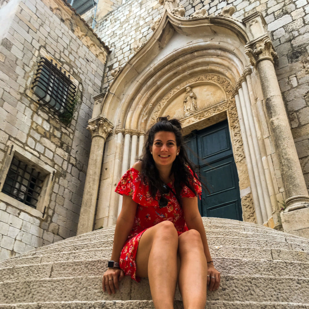 Treppen im Stadtzentrum von Dubrovnik