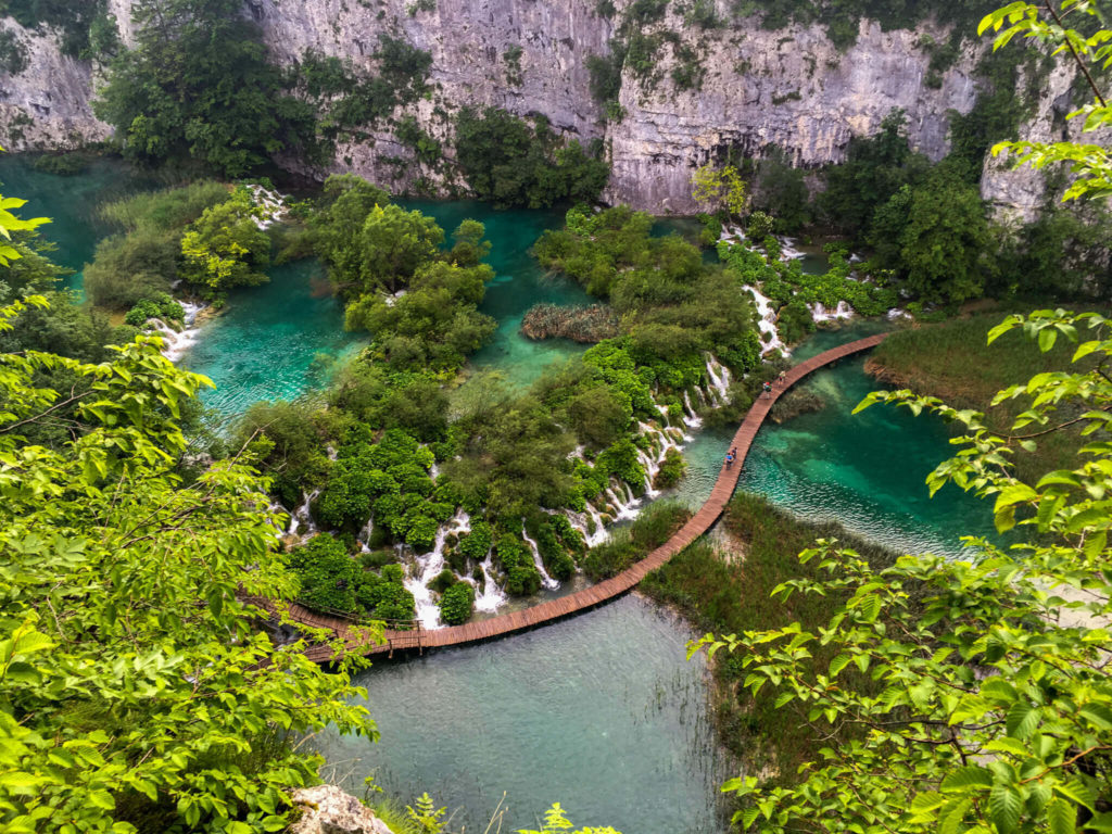 Plitvice National Park von oben