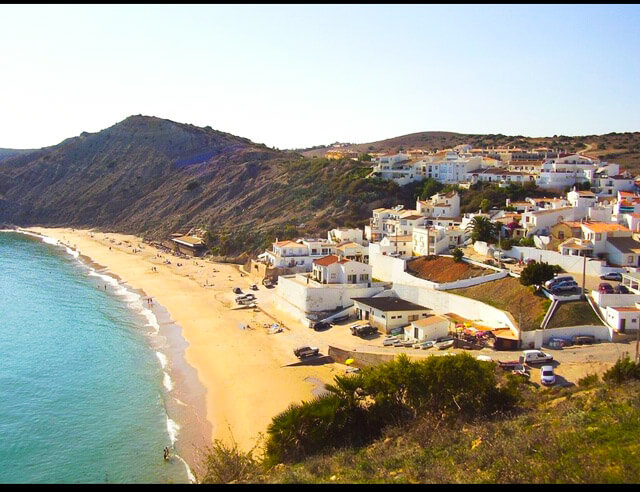 view of our town Burgau from our roof top balcony