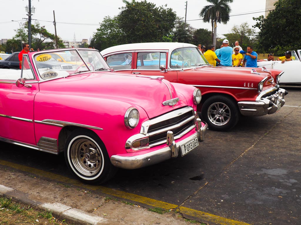 Classic vintage cars in cuba