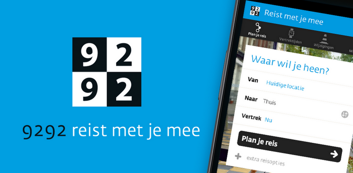 9292 - nützliche App für das Leben in den Niederlanden